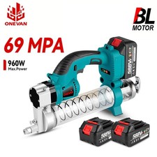 10000PSI Akku Fettpresse Grease Gun Druckluft Einhandfettpresse Fett Für Makita