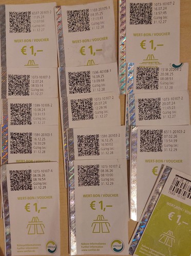 Sanifair toiletten wert - 14,