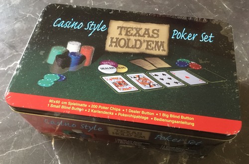 Poker set casino style - casino, "texas