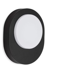 LED Außenwandleuchte Außenlampe IP44 8 W schwarz Metall-Kunststoff Telefunken