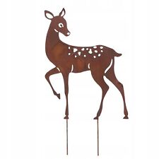RUSTIKALE METALL - REHKITZ - GARTENDEKORATION - ROST EDELROST REH - GARTENDEKO