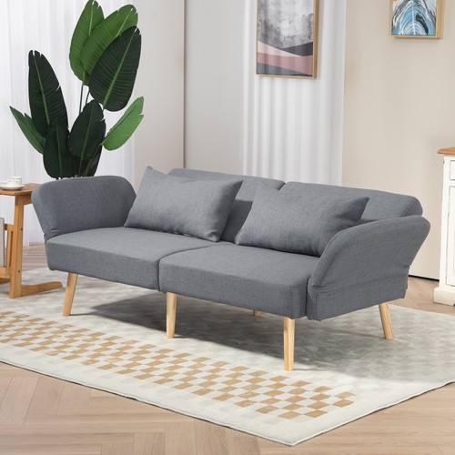 Homcom sitzer schlafsofa - 3-sitzer,