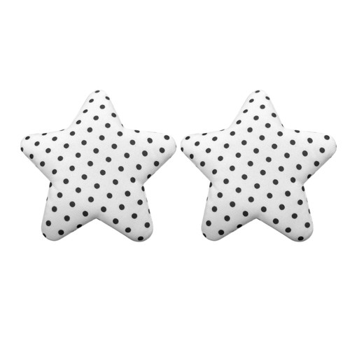 Polkas dot star fabric - star,