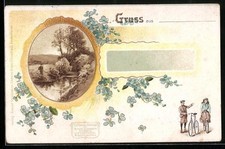 AK Reklame für Fahrräder von