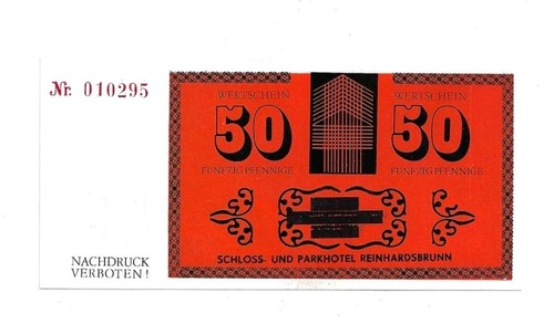 Pfennig wertschein - 50,