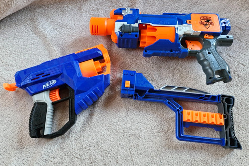 Hasbro nerf strike stockade - n-strike,