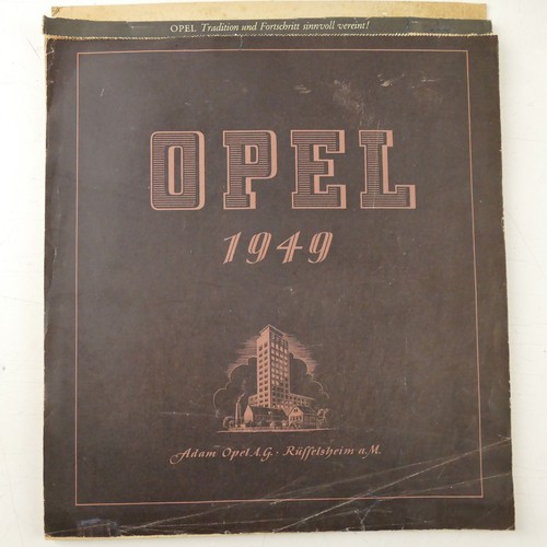 Opel 1949 kalender - opel,