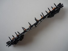 Märklin H0 4663 Rungenwagen mit Blechrollen aus Metall