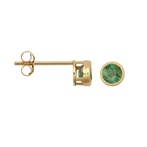 Ohrstecker gelbgold rub - kt,