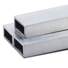 Aluminium rechteckrohr alu - aluminium,