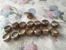 Siegelring Messing versch