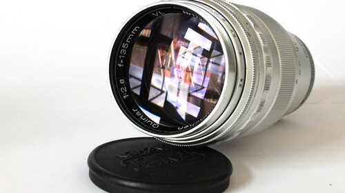 Steinheil quinar 135mm - 2,8, /