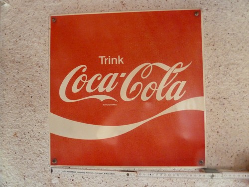 Blech schild trink coca cola - blech,