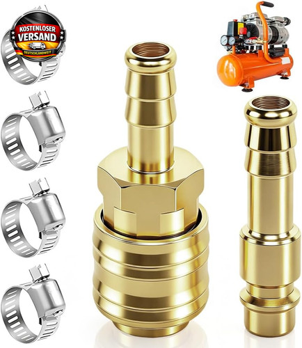 Druckluftkupplung set stück - set,