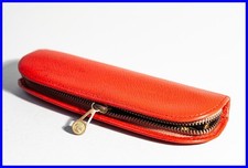 schönes rotes 1950er Leder