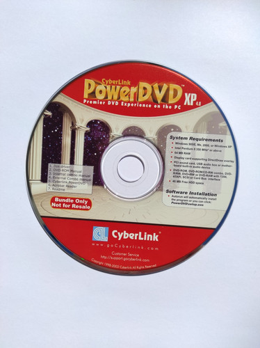 Cyberlink power dvd 4 0 - cyberlink, xp