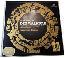 Richard Wagner Die Walküre Herbert von Karajan Vinyl Schallplatte Klassik Box