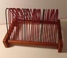 Original DDR Schallplatten Ständer für 30 Schallplatten Guter Zustand