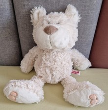 NICI PLÜSCH CLASSIC BÄR BEAR TEDDY WEISS CA. 40 CM -- UNBESPIELT --