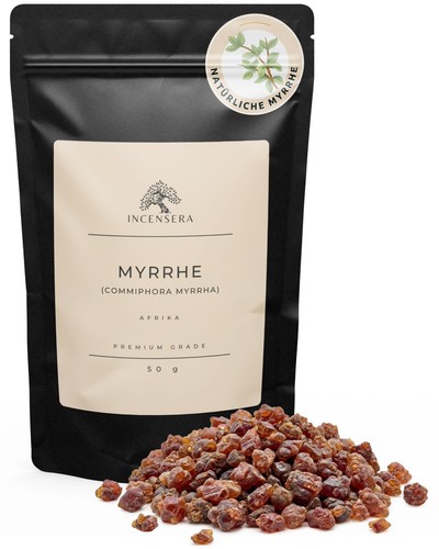 Myrrhe räucherharz 50g - räucherharz, –