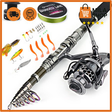 Angelrute Kohlefaser Teleskop