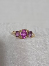 Vintage 14K Gold Amethyst