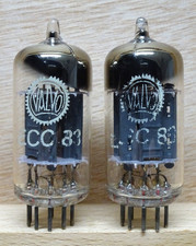 Pair valvo ecc83 - pair:, nos