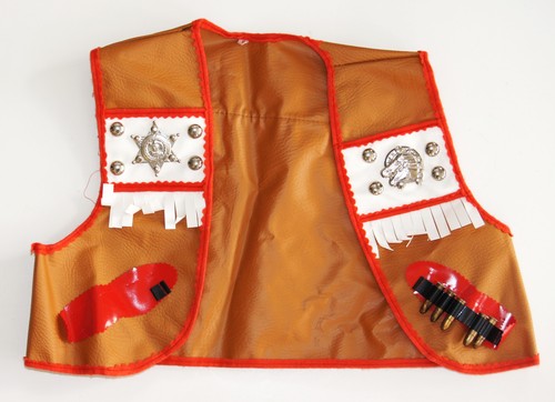 Kids main sheriff vest cowboy - main,