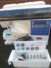Nähmaschine HUSQVARNA  COMPÜTER 500 Leder Jeans Seide Baumwolle