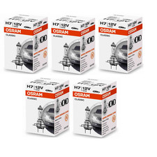 5x Osram H7 Classic 64210 CLC Lampe 12V 55W 64210CLC Autolampe Glühlampe 