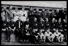 Fußball. Weltmeisterschafts-Aufgebot 1966, Deutsche Mannschaft. Sonderkarte. BRD