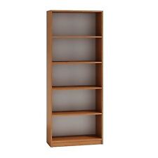 Regal Büroregal Stauraumregal Aktenregal Schuhregal Sägerau 180x80x30cm Erle