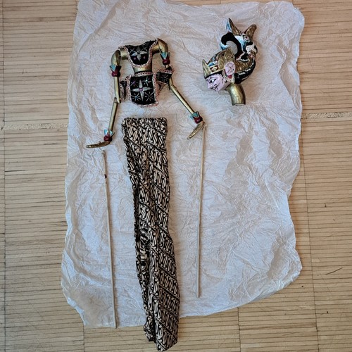 Indonesische stabpuppe wayang - indonesische,