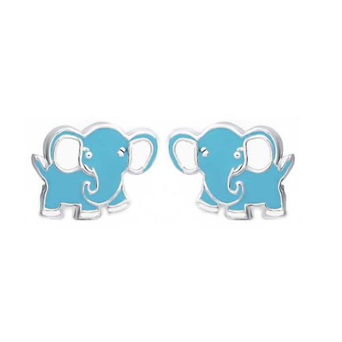 Kinder ohrringe elefant 925 - kinder,