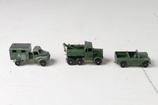 3 Militärfahrzeuge Metall Lesney Austin Radio Truck Land Rover II  M-4764