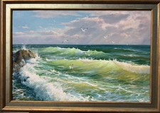 Sonnenstrahlen Wellen Berge