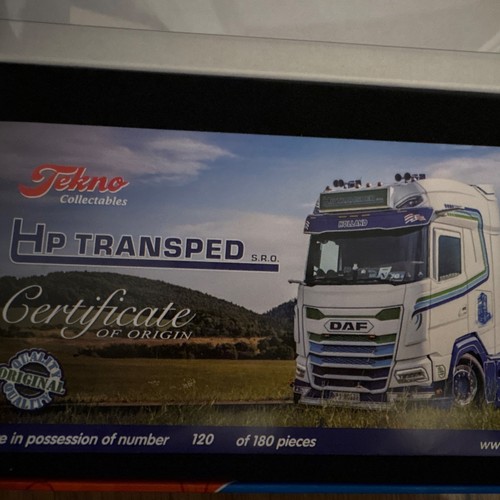 Tekno daf lkw modellauto - tekno,