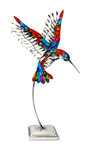 Deko kolibri auf ständer - deko, fuß