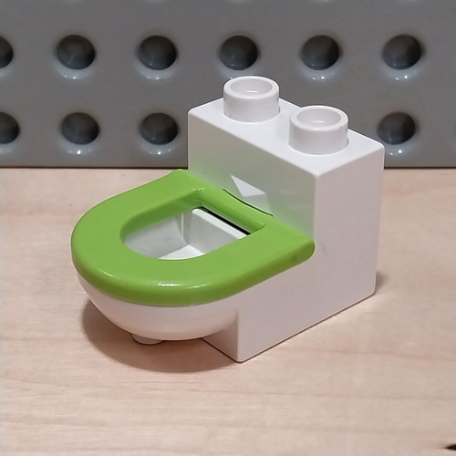 Lego duplo toilette klo - lego,
