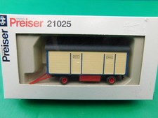 D15 Preiser H0  21025 Toilettenwagen Zirkus Krone OVP TOP