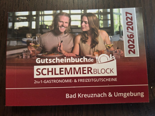 Gutscheinbuch/Schlemmerblock