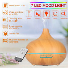 550ML Ultraschall Luftbefeuchter Aroma Diffuser Diffusor Humidifier 7 LED Licht