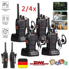 2/4X Baofeng Walkie Talkie