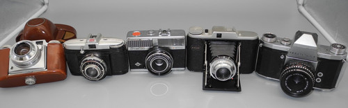 Konvolut alte fotoapparate - , /