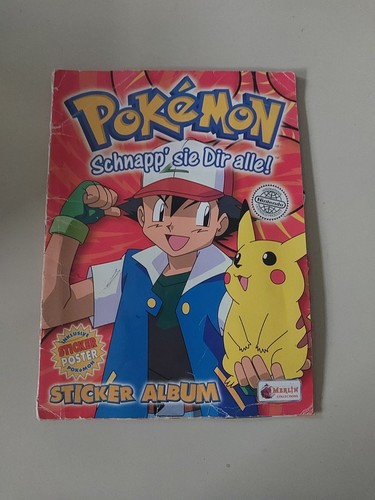 Pokemon merlin sticker album - merlin,