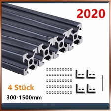 4x Aluprofil 300-1500mm ALU