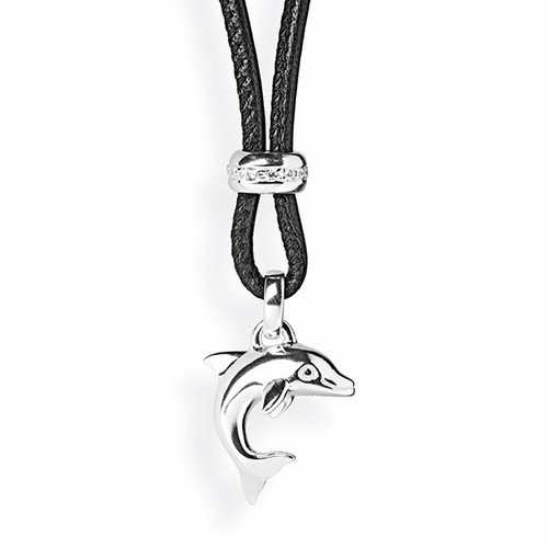 Delfin anhänger ohne kette - kette, ld