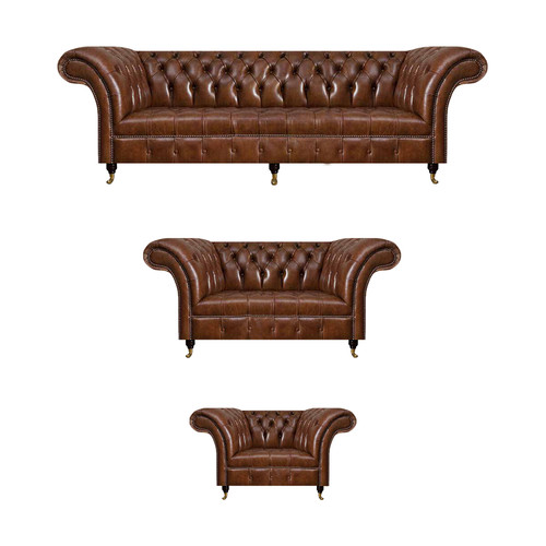 Chesterfield ledersofas - chesterfield,