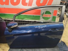 Ford Fiesta MK7 Tür Links Fahrertür 3 Türer Blau B9