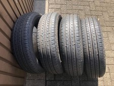 4xkomplette Sommerreifen+4xNeu Gummiventile 175/60R16 82H   DOT: 2320  ca. 7mm